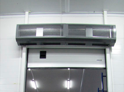 Автоматизация тепловых завес (воздушное отопление)